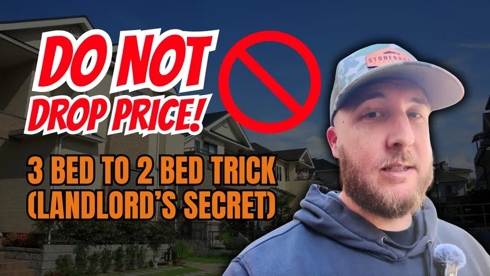 Changing a listing from 3 bed to 2 bed saved the rent price