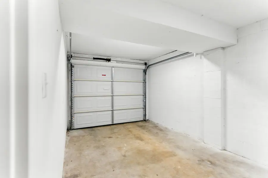 Single bay garage on a managed rental property